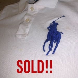 ❌SOLD❌ Boy’s White Polo Shirt
